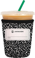 Sok It JavaSok Iced Coffee & Cold Soda Insulated Neoprene Cup Sleeve (Compose Yourself, Small: 16-20oz)