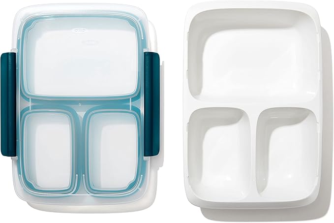 OXO Good Grips Prep & Go Leakproof 4.1 Cup Divided Container