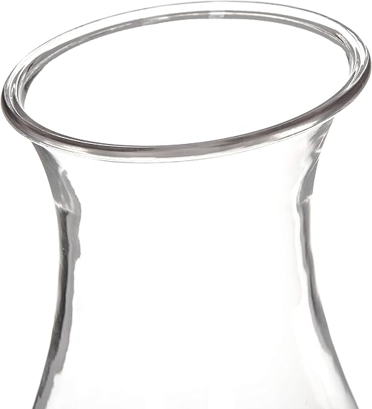 Carlisle FoodService Products 7090307 Cascata Carafe Juice Jar Beverage Decanter Only, Plastic, 1.5 L, Clear (Pack of 12)