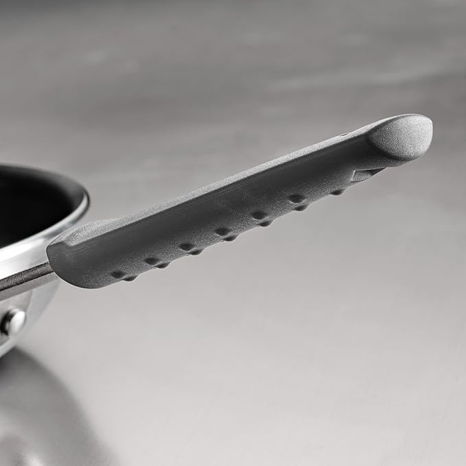 Tramontina Professional 12-Inch Non Stick Large Frying Pan, Heavy-Gauge Aluminum Skillet with Reinforced Nonstick Coating, Gray Handle, Dishwasher and Oven Safe