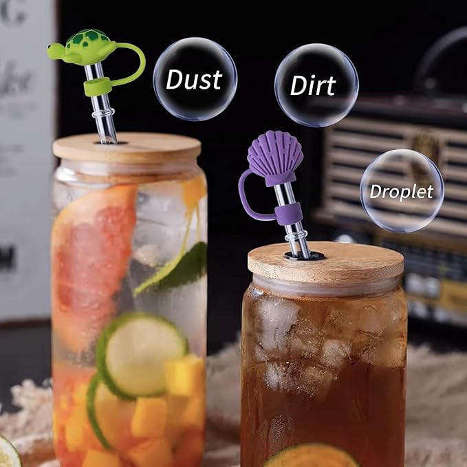 Customized Your 5Pcs Straw Topper for Stanley/Owala/Brumate/Hydro 10mm/0.39inch Diameter Straws