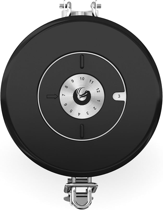 Coffee Gator Coffee Canister, 22oz Airtight Stainless Steel Kitchen Food Storage Container with Date Tracker, Scoop for Sugar, Grounds Coffee, Beans, Tea, Sugar, Cereal, Flour, Cookies Jars - Orange