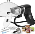 Cocktail Smoker Kit - Whiskey Smoker Kit - Smoke Infuser Birner PRO - Extended Kit, 12 PCS, with Accessories and Wood Chips - Cold Smoke for Food and Drinks - Gift for Men