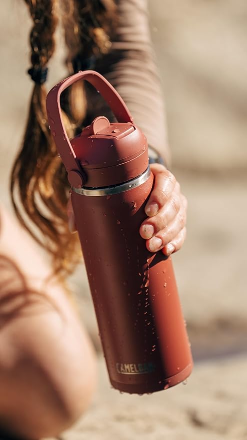 CamelBak Thrive Flip Straw Insulated Stainless Steel Water Bottle Sky Blue, 20oz