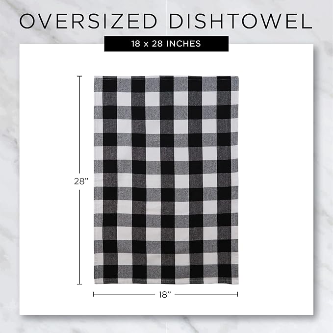 DII Cotton French Jacquard Dish Towels, Set of 3, Decorative Tea Towels for Everyday Kitchen Cooking and Baking-French Macaroons