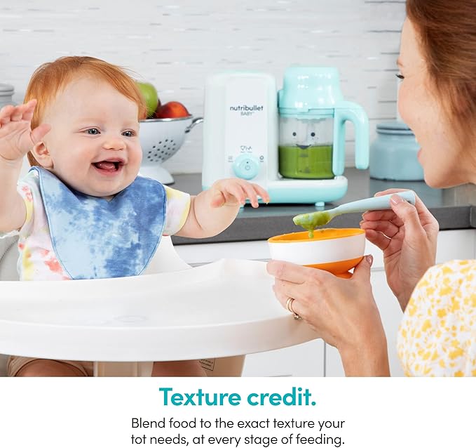nutribullet Baby Steam + Blend, White/Blue