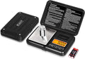 Fuzion Digital Pocket Scale 200g/0.01g, Scale Gram with LCD Display, Tare and PCS, Mini Digital Scale with 50g Calibration Weight for Jewelry, Coins, Powder, Herbs, Spices (Battery Included)