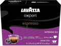 Lavazza Expert Espresso Intenso Double Shot Capsules, Dark Roast, Arabica and Robusta Blend, Compatible with Lavazza Classy Machines (36 Capsules)