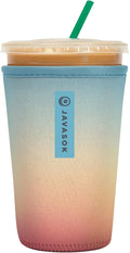 Sok It JavaSok Iced Coffee & Cold Soda Insulated Neoprene Cup Sleeve (Daylight, Medium: 22-28oz)