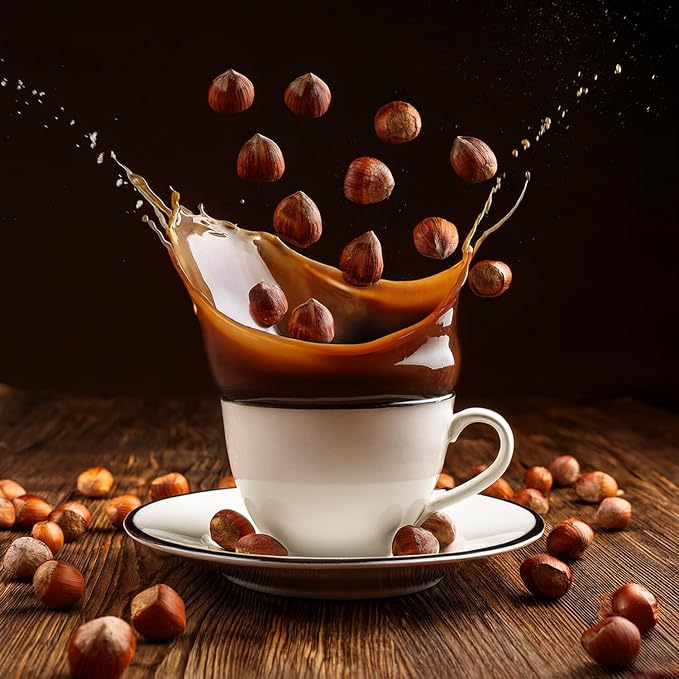 Fresh Roasted Coffee, Decaf Hazelnut Flavored Coffee, 5 lb (80 oz), Medium Roast, Kosher, Whole Bean