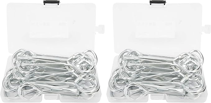 Fafeicy 24Pcs Paint Can Lid Opener, Metal Paint Can Opener, Paint Bottle Opener M10 Steel Beer Jar Tin Manual Opening Tool for opening paint buckets, latex paint cans (Pack of 2)