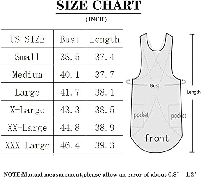 YESDOOD Cotton Linen Apron Cross Back Apron for Women with Pockets Pinafore Dress for Baking Cooking