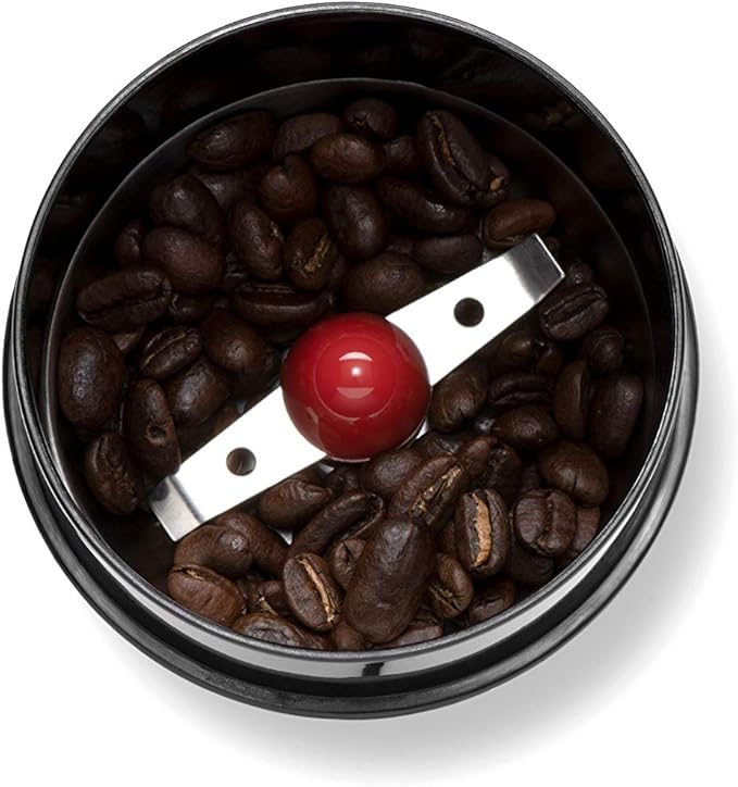 Bodum Bistro Electric Blade Coffee Grinder, Gray
