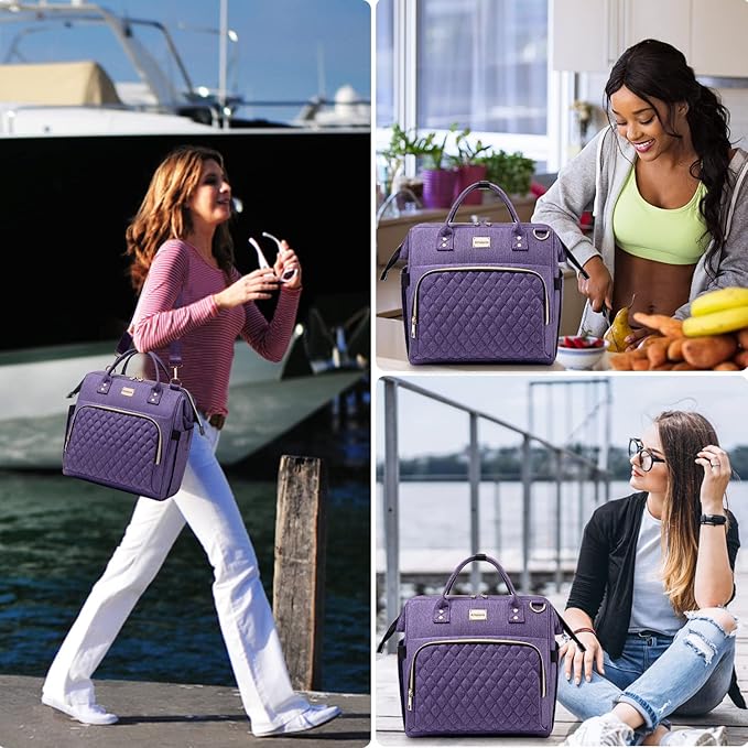 Artelaris Insulated Lunch Bag for Women Men, Large Reusable Lunch Box, Adult Leakproof Cooler Tote Bags Adjustable Strap for Work Picnic（16 Liters）