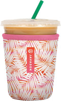 Sok It JavaSok Iced Coffee & Cold Soda Insulated Neoprene Cup Sleeve (Tropical Breeze, Small: 16-20oz)