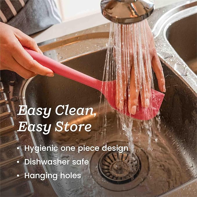 Starpack 'Whip it Good' Silicone Whisk for Nonstick Cookware - Non Scratch Whisk Heat Resistant 600°F - Kitchen Whisks for Cooking, Baking & Stirring - Silicone Coated Durable Rubber Egg Whisks