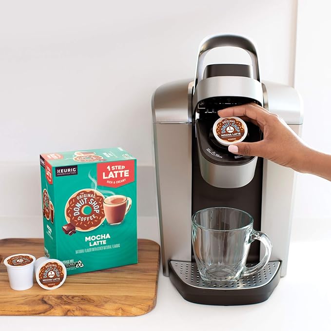 The Original Donut Shop Mocha One-Step Latte, Single Serve Coffee K-Cup Pod, Flavored Coffee, 20 Count (Pack of 2)