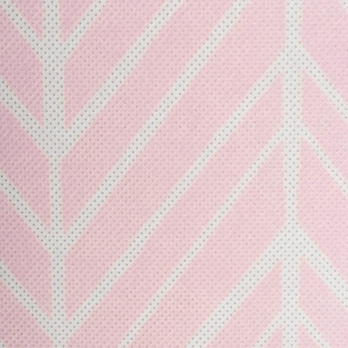 DII Non Woven Storage Collection Polyester Herringbone Bin, Small Set of 2, Mauve, 2 Piece