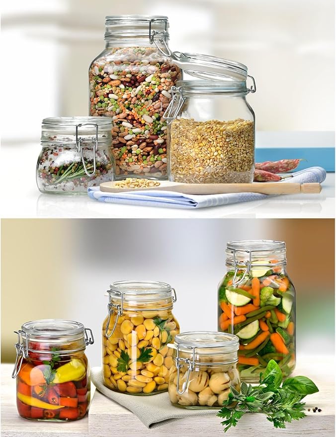 Bormioli Rocco 149280M04321991 food container, 25.25 oz, Clear