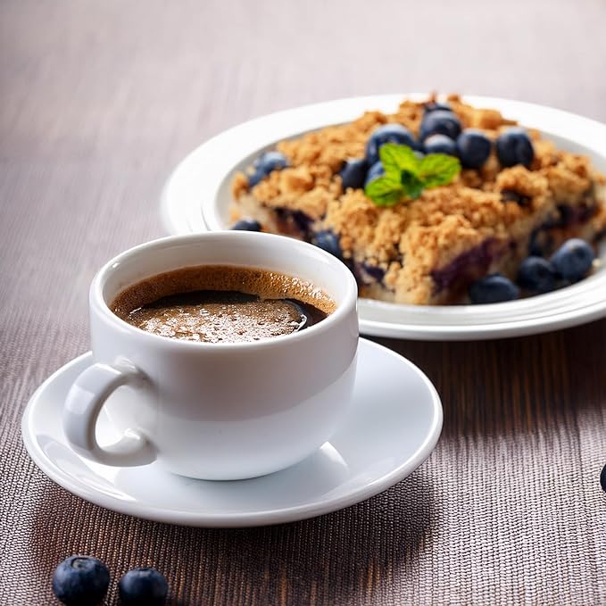 Fresh Roasted Coffee, Decaf Blueberry Crisp Flavored Coffee, 2 lb (32 oz), Medium Roast, Kosher, Whole Bean
