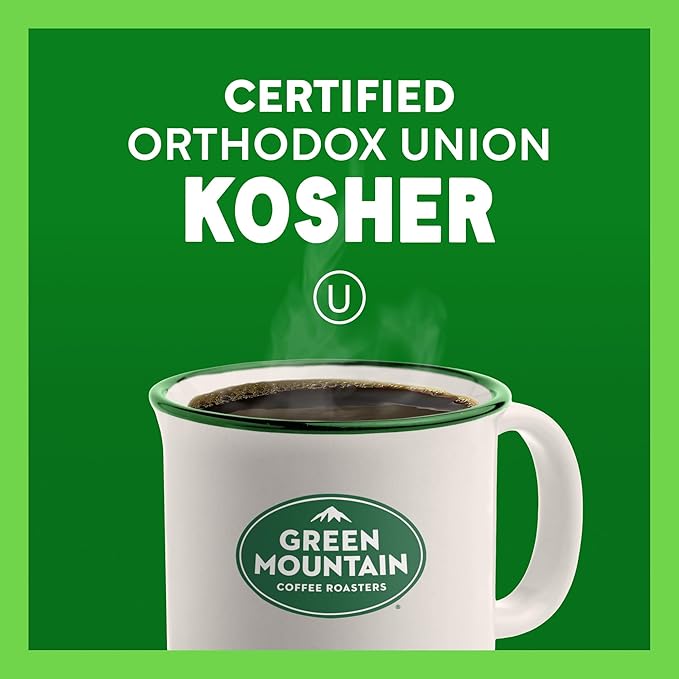 Green Mountain Coffee Roasters Caramel Vanilla Cream, Single-Serve Keurig K-Cup Pods, Flavored Light Roast Coffee Pods, 48 Count