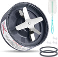 7 Pieces Blade Replacement Parts Blender Extractor Cross Blade Compatible with Nutribullet 600W and Pro 900W