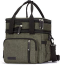 Lunch Bag for Women Men,Insulated Lunch Box,Leakproof Lunch Cooler Bag,Army Green Lunch Tote Bag for Work（Green）