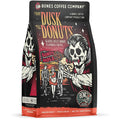 Bones Coffee Company From Dusk Till Donuts Jelly Donuts Flavored Coffee, Medium Roast Low Acid Arabica Beans Compatible with Auto drip and French Press Coffee Maker, 12 Oz Whole Bean