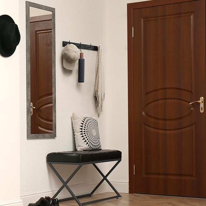 HULISEN Coffee Mug Holder Wall Mounted with 12 Hooks (Regular - Additional Mug Rack)