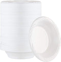 PLASTICPRO 400 Count Disposable 18 ounce White Plastic Soup Bowls