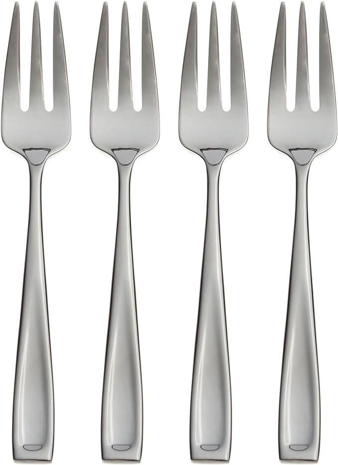 Oneida T711004O Moda Fine Flatware Cocktail Forks, Set Of 4