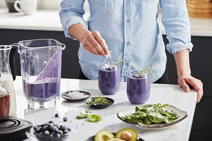 KitchenAid K400 Variable Speed Blender - KSB4027, Black Matte, 56 oz