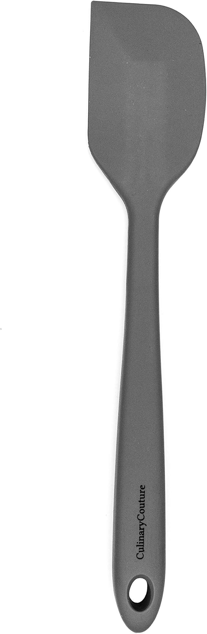 4-Piece Grey Baking Spatula Set - Holiday Baking Essentials, Rubber Spatulas Silicone Heat Resistant, BPA-Free - Spatula Set for Nonstick Cookware - Silicone Baking Utensils