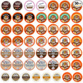 Hot Chocolate and Cappuccino Single Serve Cups, Variety Pack Sampler For Keurig K Cup Brewers, includes Hot Cocoa from Grove Square and Crazy Cups, 50 Count