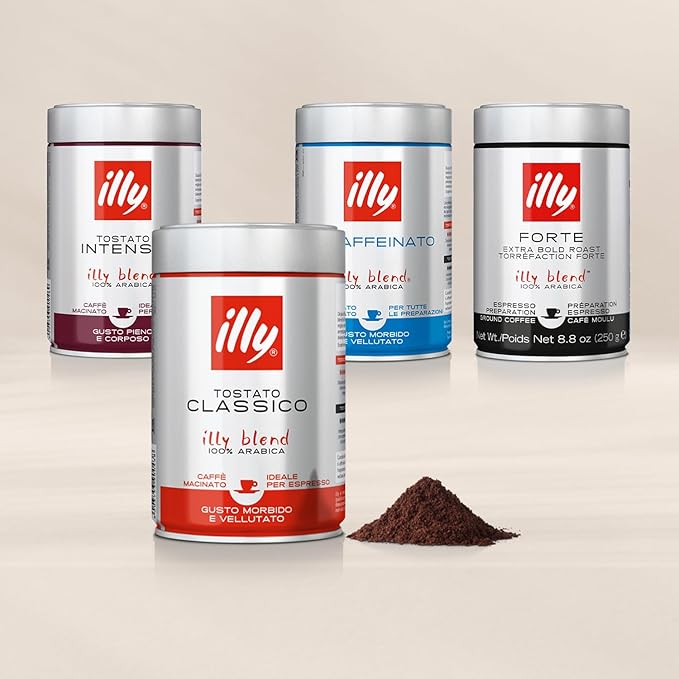 illy E.S.E. Coffee - Single-Serve Coffee Capsules & Pods – Classico Decaf Roast, Notes Of Caramel, Orange Blossom & Jasmine - For E.S.E Coffee Machines - Extraordinary Aroma & Body – 18 Count, 12 Pack