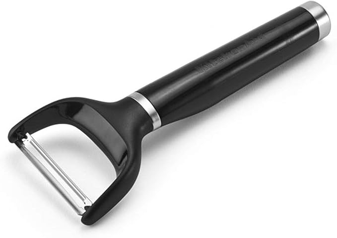 KitchenAid Y Peeler with Ergonomic Handle and Single Edge Blade – Dishwasher Safe with Protective Cover