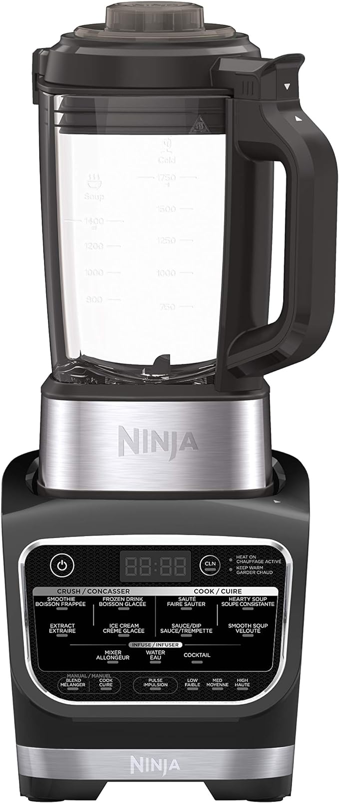Ninja HB150C/HB152 Foodi Heat-iQ Blender, 64 oz, Black