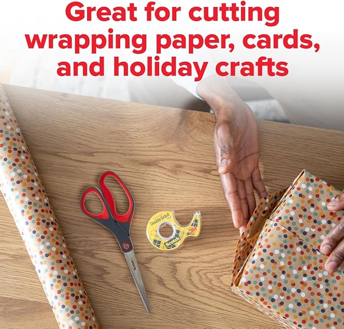 Scotch 6" Precision Scissors, Great for Everyday Use (1446)