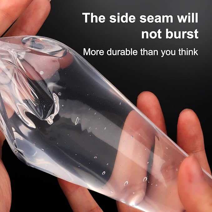Tamodan 12 Inches Side Not Bursting Piping Bag, 100 Pcs Explosion-Proof Cracked Thickened Pastry Bags Disposable Are Suitable for pastry making.