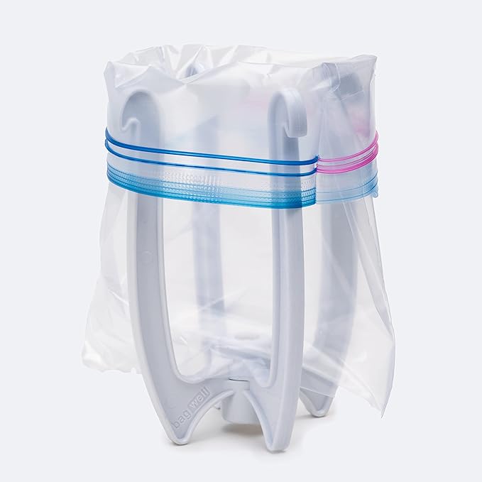 Bag Well Sealable Food Bag Holder for Quart Size Food Storage Bags