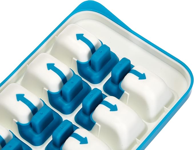 QuickSnap Plus Easy-Release Ice Cube Tray with Stackable Lid