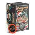 Bones Coffee Company Toffee Almond Crunch, Toffee Almond Flavored Coffee Pods, Low Acid Medium Roast Single-Serve Bones Cups, Compatible with 1.0 & 2.0 K-Cups Brewers Coffee Maker, 12 Count