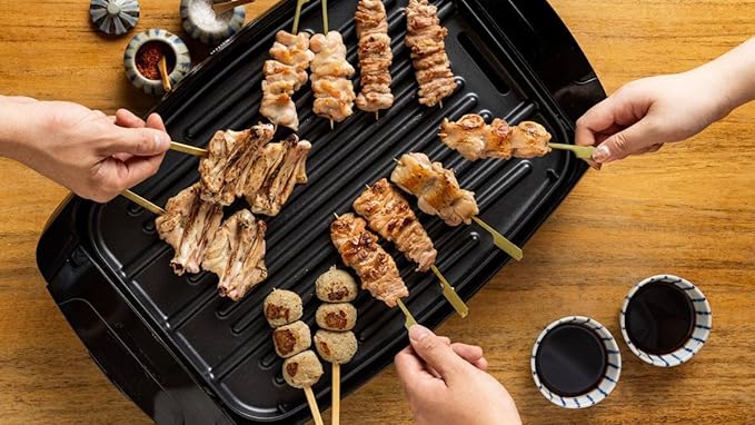 Gmark 7" Bamboo Paddle Skewers 100 ct, Natural Bamboo Paddle Picks, BBQ Picks GM1032A
