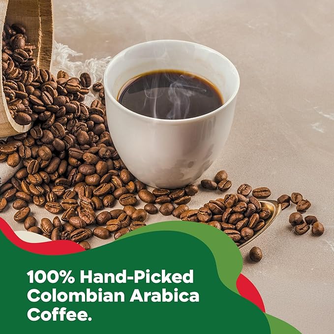 Juan Valdez Cumbre Whole Bean Coffee, Dark Roast 16 OZ - 100% Colombian Coffee - Expert Blend of Colombian Coffees with intense flavors and dry fruit notes
