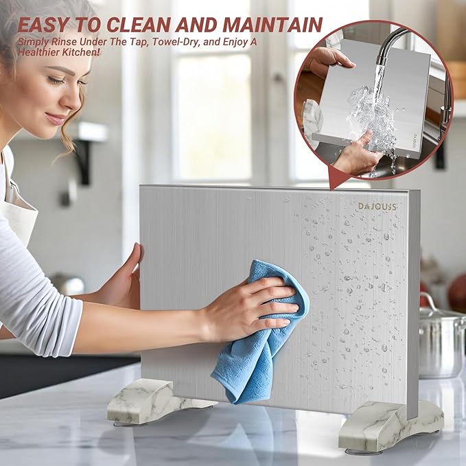 Magnetic Knife Holder, Magnetic Knife Block without Knives, Strong Double Sided Magnet Knife Storage Strip for Kitchen Counter