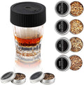 Electric Whiskey Smoker Kit Rechargeable Cocktail Smoker with 6 Wood Chips, No Butane Needed, Mens Gift for Whiskey Lovers, Old Fashioned Smoker Kit for Men, Bourbon Smoker Kit