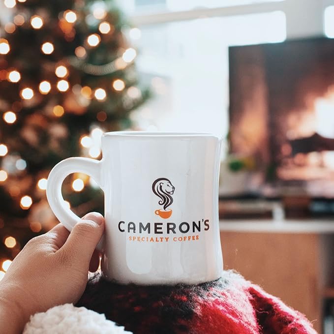 Cameron's Coffee Holiday Roasted Ground Coffee Bag, Flavored, Crème Brulee Latte, 12 Ounce