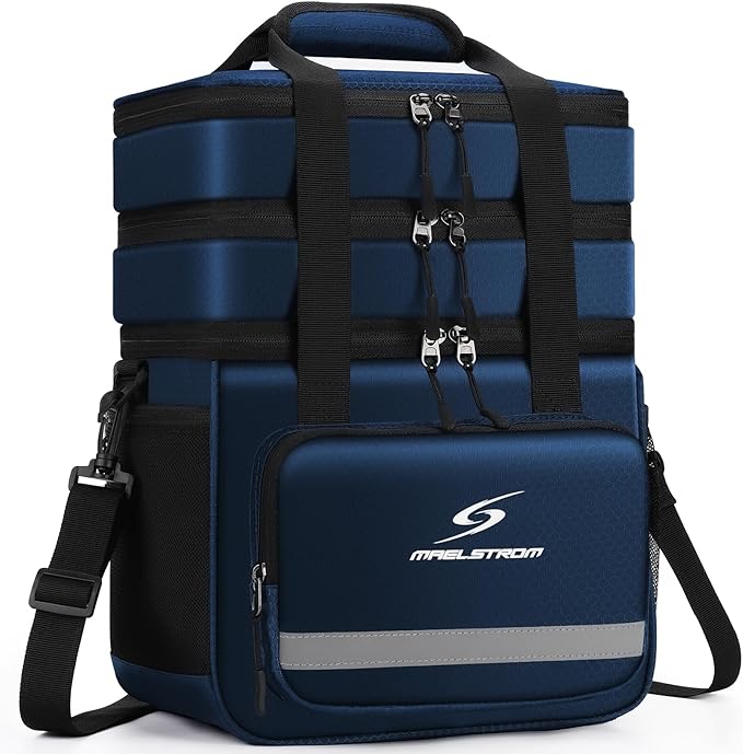 Maelstrom Lunch Box for Men,Insulated Lunch Bag Women/Men,Leakproof Lunch Cooler Bag, Lunch Tote Bag