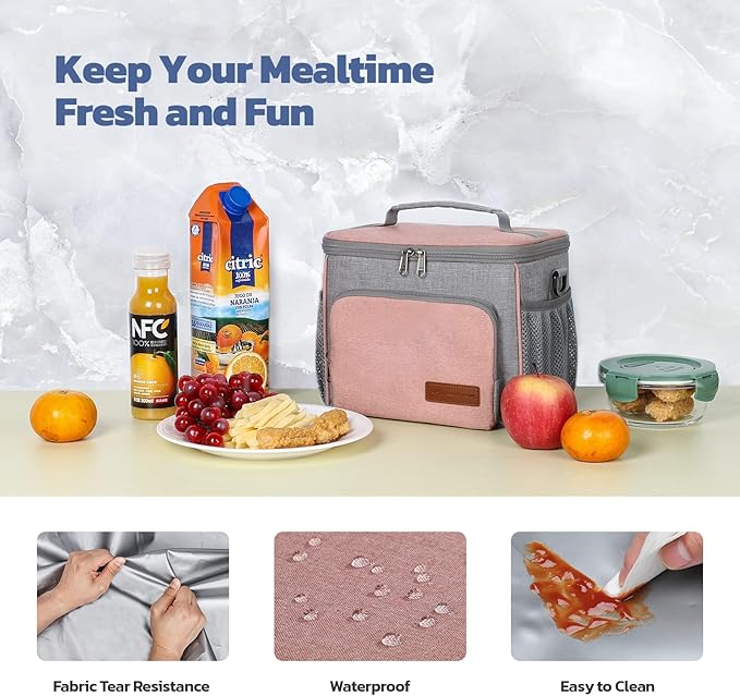 Maelstrom Lunch Box for Men,Insulated Lunch Bag Women/Men,Leakproof Lunch Cooler Bag, Lunch Tote Bag