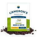 Cameron's Coffee Roasted Whole Bean Coffee, Organic Woods & Water, 4 Pound